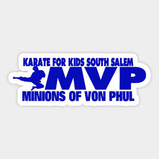 KARATE FOR KIDS SS BLUE LOGO Sticker